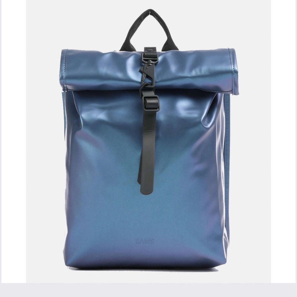 RAINS Rolltop Rucksack Mini - Picture 2 of 9
